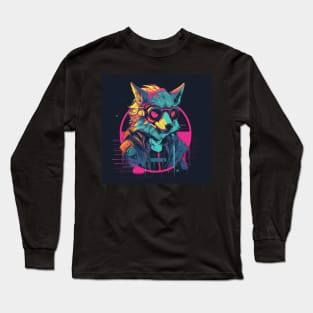 Wolf Punk Long Sleeve T-Shirt